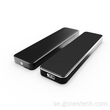 Aluminium SSD -fodral med hög hastighet dataöverföringsadapter